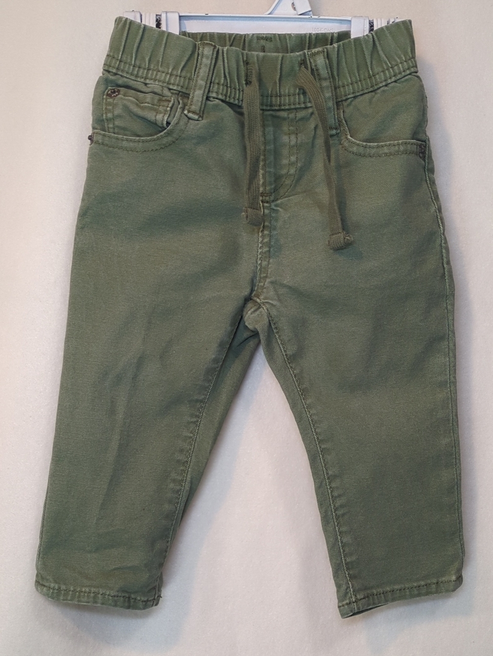 GAP Kids Olive Green Drawstring Jogger Pants